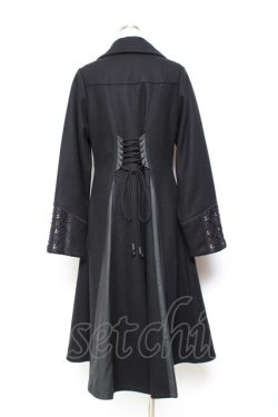 画像6: Ozz oneste / Dark Wizard ケープコート  黒×グリーン Y-25-11-05-105-OO-CO-SZ-ZY