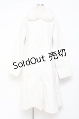 axes femme / スノー刺繍ロングコート M キナリ Y-25-11-05-108-AX-CO-SZ-ZY