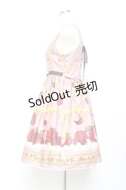 画像2: ALICE and the PIRATES / Honey Bee Berry柄ジャンパースカートI  渋ピンク Y-25-11-05-111-PA-OP-SZ-ZY