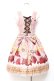 画像3: ALICE and the PIRATES / Honey Bee Berry柄ジャンパースカートI  渋ピンク Y-25-11-05-111-PA-OP-SZ-ZY (3)