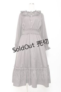 m petit by misako / ワンピース L 濃灰 Y-25-11-05-115-LO-OP-SZ-ZY