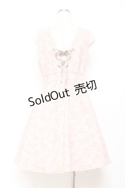 画像2: axes femme / 柄入りチェックジャンスカ M ピンク Y-25-11-05-119-AX-OP-SZ-ZY