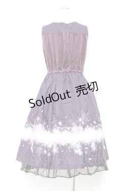 画像2: axes femme POETIQUE / スノークリスタルノースリワンピース M ワイン Y-25-11-05-122-AX-OP-SZ-ZI