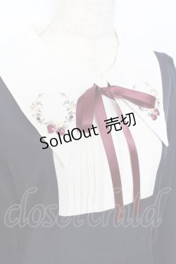 画像4: axes femme / ストロベリー刺繍ワンピース F 紺 Y-25-11-05-124-AX-OP-SZ-ZY