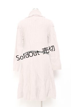 画像2: axes femme POETIQUE / 肩デザインタートルニットワンピース M アワピンク Y-25-11-05-130-AX-OP-SZ-ZY