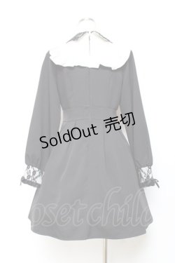 画像2: DearMyLove / レース重ねハートバックルベルトワンピース L 黒 Y-25-11-05-132-EL-OP-SZ-ZY