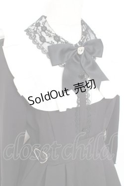 画像3: DearMyLove / レース重ねハートバックルベルトワンピース L 黒 Y-25-11-05-132-EL-OP-SZ-ZY