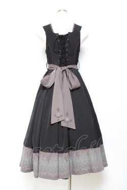 画像2: Ozz oneste / Fairy tale Roseジャンパースカート  黒 Y-25-11-05-135-OO-OP-SZ-ZY