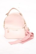 Maison de FLEUR / リボンMリュック F ピンク Y-25-11-05-022-LO-BG-SZ-ZY