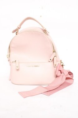 画像1: Maison de FLEUR / リボンMリュック F ピンク Y-25-11-05-022-LO-BG-SZ-ZY