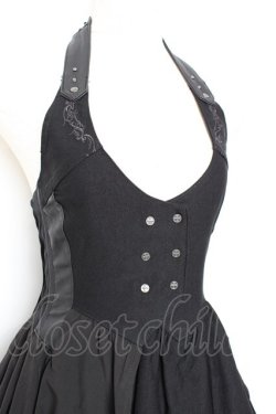 画像5: Ozz Croce / イレギュラーホルターワンピース  黒 Y-25-11-05-136-OO-OP-SZ-ZY