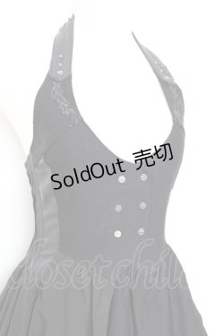 画像5: Ozz Croce / イレギュラーホルターワンピース  黒 Y-25-11-05-136-OO-OP-SZ-ZY