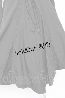 画像4: Ozz oneste / レースフリルシャツワンピース  黒 Y-25-11-05-137-OO-JA-SZ-ZY