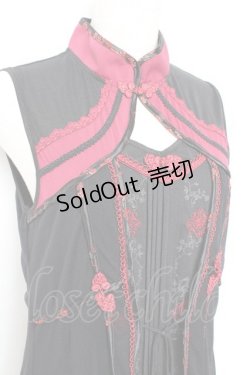 画像3: Ozz oneste / 羽衣天女チュニック  黒×赤 Y-25-11-05-138-OO-OP-SZ-ZY