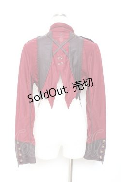 画像2: Ozz oneste / ナポレオン風ショートジャケット  赤 Y-25-11-05-146-OO-JA-SZ-ZY