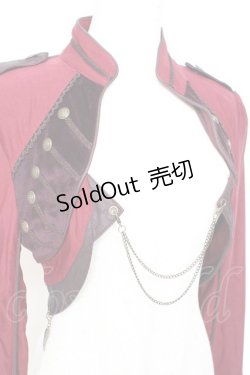 画像4: Ozz oneste / ナポレオン風ショートジャケット  赤 Y-25-11-05-146-OO-JA-SZ-ZY