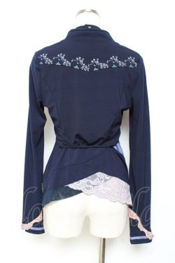 画像2: Ozz oneste / ホルターキャミ+ボレロ  青 Y-25-11-05-147-OO-TO-SZ-ZY