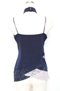 画像5: Ozz oneste / ホルターキャミ+ボレロ  青 Y-25-11-05-147-OO-TO-SZ-ZY
