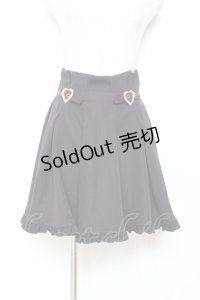 Rojita / ハートビジュバックルフレアスカート F 黒 Y-25-11-05-149-LO-SK-SZ-ZY