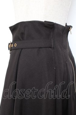 画像3: Rojita / ハートビジュバックルフレアスカート F 黒 Y-25-11-05-149-LO-SK-SZ-ZY