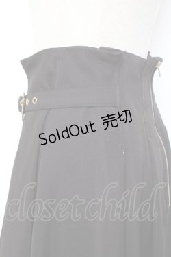 画像3: Rojita / ハートビジュバックルフレアスカート F 黒 Y-25-11-05-149-LO-SK-SZ-ZY