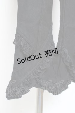 画像4: Rozen Kavalier / ポケットブレード入り七分丈パンツ  黒 Y-25-11-05-150-OO-PA-SZ-ZY