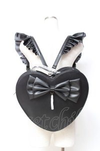 DearMyLove / エンジェルフリル3wayリボンハート  黒 Y-25-11-05-024-EL-BG-SZ-ZY