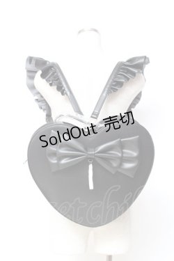 画像1: DearMyLove / エンジェルフリル3wayリボンハート  黒 Y-25-11-05-024-EL-BG-SZ-ZY