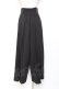 画像3: Rozen Kavalier / プリーツ袴ワイドパンツ  黒 Y-25-11-05-151-OO-PA-SZ-ZY (3)