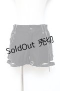 Ozz Croce / チェーン付きショートパンツ  黒 Y-25-11-05-152-OO-PA-SZ-ZY