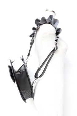 画像2: DearMyLove / エンジェルフリル3wayリボンハート  黒 Y-25-11-05-024-EL-BG-SZ-ZY