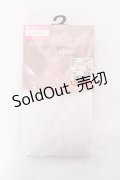 m petit by misako / AMブブンレースアミタイツ M-L 中白 Y-25-11-05-003-LO-ZA-SZ-ZY