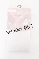 m petit by misako / AMブブンレースアミタイツ M-L 中白 Y-25-11-05-003-LO-ZA-SZ-ZY