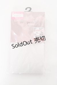 m petit by misako / AMブブンレースアミタイツ M-L 中白 Y-25-11-05-003-LO-ZA-SZ-ZY