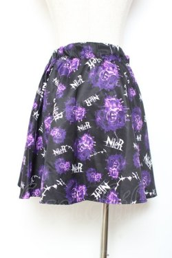 画像2: NieR Clothing / NieR MINI　スカート F パープル Y-25-11-05-157-PU-SK-SZ-ZY
