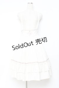 axes femme / サス付フリルスカート F 生成り Y-25-11-05-164-AX-SK-SZ-ZY