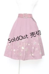 axes femme / ハリー・ポッター/ベルト付スカート F ワイン Y-25-11-05-168-AX-SK-SZ-ZY