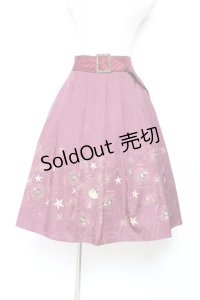 axes femme / ハリー・ポッター/ベルト付スカート F ワイン Y-25-11-05-168-AX-SK-SZ-ZY