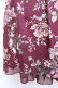 画像3: axes femme / 花柄タックスカート M ワイン Y-25-11-05-172-AX-SK-SZ-ZY (3)