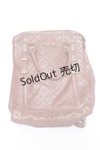 axes femme / 型押し２ＷＡＹリュック  茶 Y-25-11-05-026-AX-BG-SZ-ZY