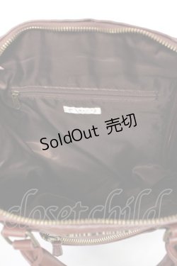 画像3: axes femme / 型押し２ＷＡＹリュック  茶 Y-25-11-05-026-AX-BG-SZ-ZY