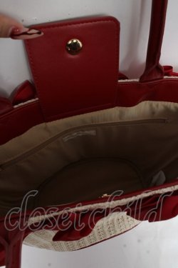 画像3: m petit by misako / バッグ  濃赤 Y-25-11-05-029-LO-BG-SZ-ZY