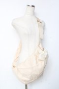 m petit by misako / リボンチャーム付きショルダーバッグ  中白 Y-25-11-05-030-LO-BG-SZ-ZY