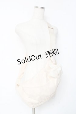 画像1: 【SALE】m petit by misako / リボンチャーム付きショルダーバッグ  中白 Y-25-11-05-030-LO-BG-SZ-ZT308