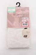 m petit by misako / AMレースアップシアータイツ L-LL 濃白 Y-25-11-05-004-LO-ZA-SZ-ZY