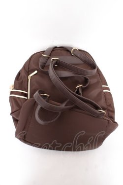 画像2: m petit by misako / AM2WAYリュック  中茶 Y-25-11-05-031-LO-BG-SZ-ZY