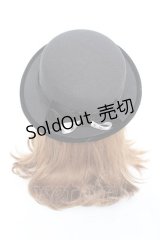 m petit by misako / NINA'Sカンカン帽  黒 Y-25-11-05-033-LO-AC-SZ-ZY