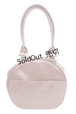 画像2: axes femme kawaii / ツインリボンラウンドバッグ  茶 Y-25-11-06-006-AX-BG-SZ-ZY