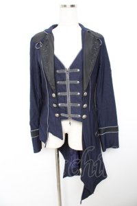 Ozz oneste / なむあみだ仏っ！-蓮台 UTENA-帝釈天ジャケット  紺 Y-25-11-06-046-OO-JA-SZ-OS