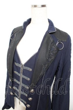 画像3: Ozz oneste / なむあみだ仏っ！-蓮台 UTENA-帝釈天ジャケット  紺 Y-25-11-06-046-OO-JA-SZ-ZY